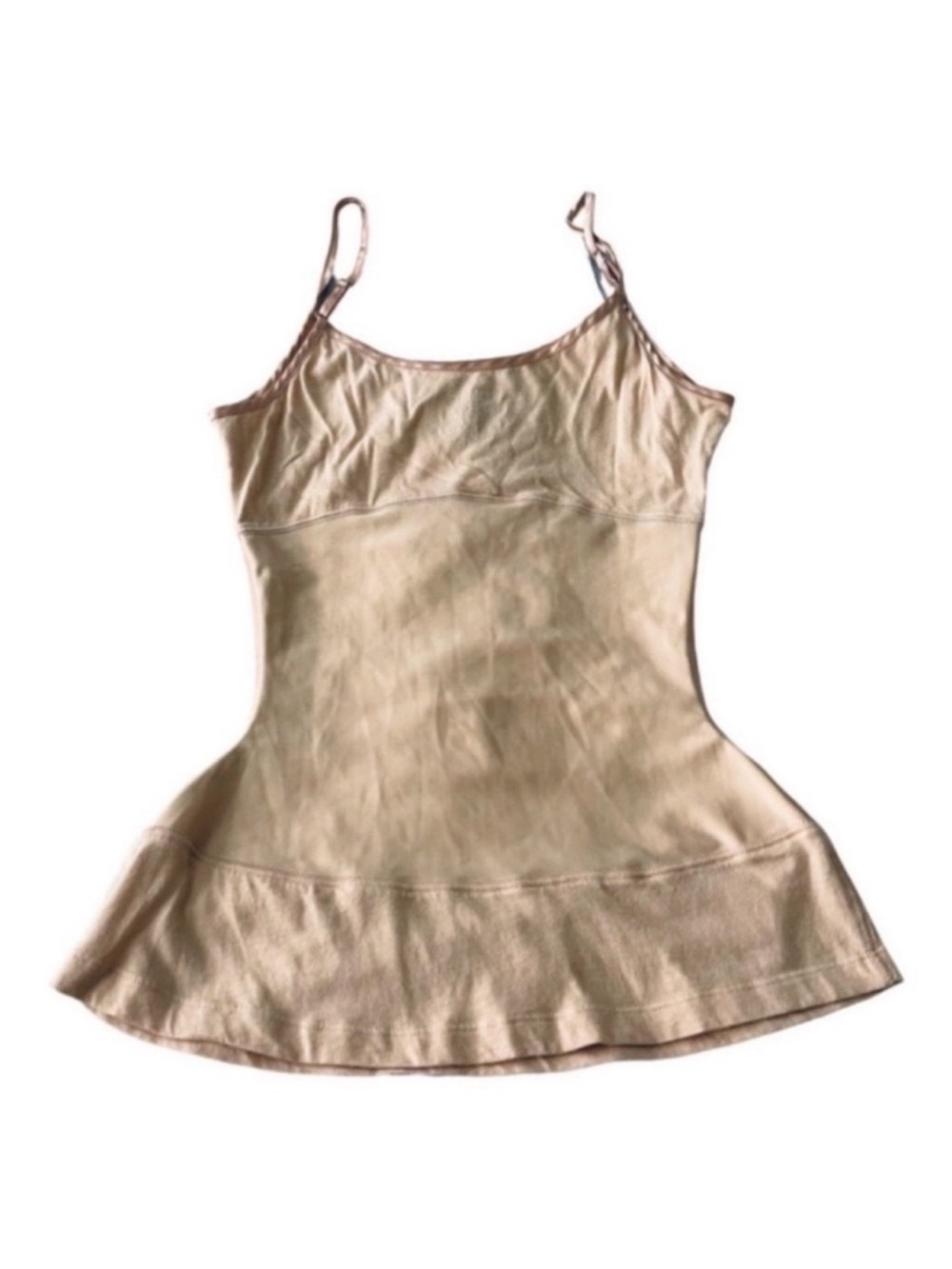 Tummylicious Shapewear Cami Style Tummy Control Beige Tan nude Size S